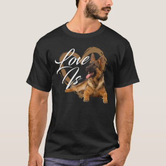 Camiseta Love Is - Canine Lover Puppy Owner Pet Breeder Dog