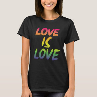 Camiseta Love is Love LGBTQIA2S+ Pride