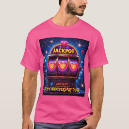 Camiseta Love Jackpot Machine Mens Tshirt