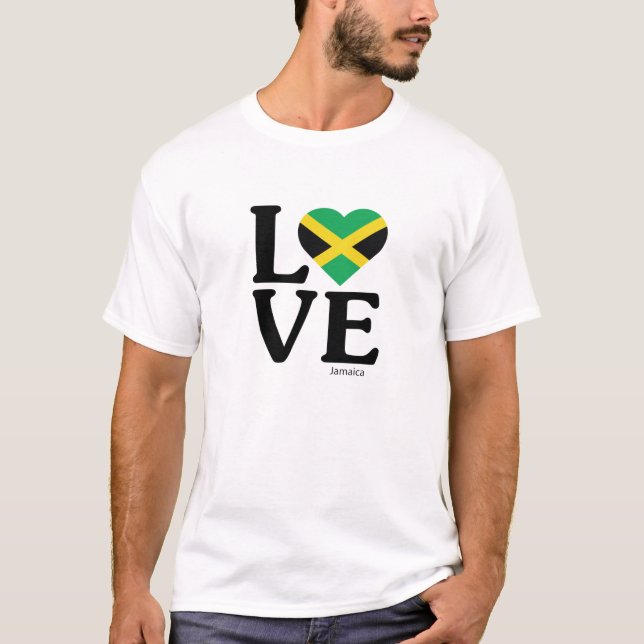Camiseta Love Jamaica (Frente)
