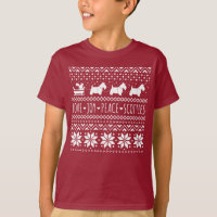Love Joy Peace Scotties Natal Holiday Dogs