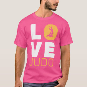 Camiseta Love Judo Japonês Marcial Art Judo