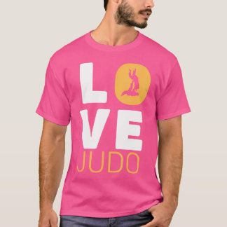 Camiseta Love Judo Japonês Marcial Art Judo