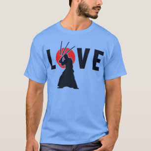Camiseta Love Kata Kenjusu Katana Samurai Kendo Premium T-S