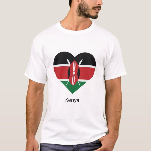 Camiseta Love Kenya (Frente)