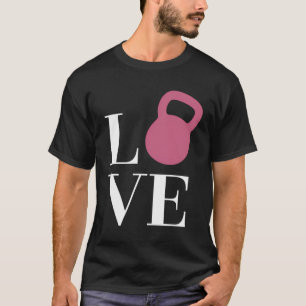 Camiseta Love Kettlebell Workout Divertimento na Malhação