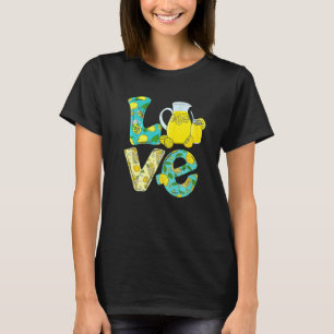 Camiseta Love Lemonade Crew Squad Kids Yellow Lemon Boss Ju