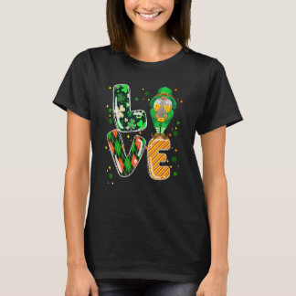 Camiseta Love Leprechaun Horseshoe Shamrock irish St Patric