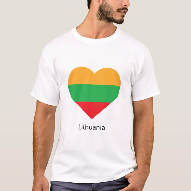 Camiseta Love Lituânia (Frente)