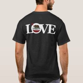 Camiseta LOVE Lompico California (impressão traseira)