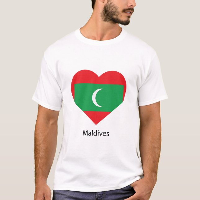 Camiseta Love Maldives (Frente)