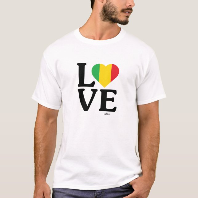 Camiseta Love Mali (Frente)
