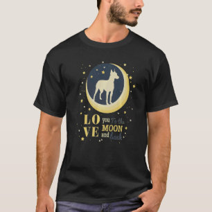 Camiseta Love Manchester Terrier Dog To Moon