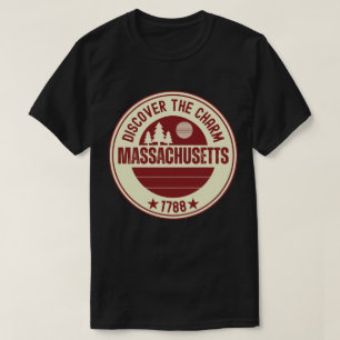 Camiseta Love Massachusetts - Bonita oferta de Estado MÃE