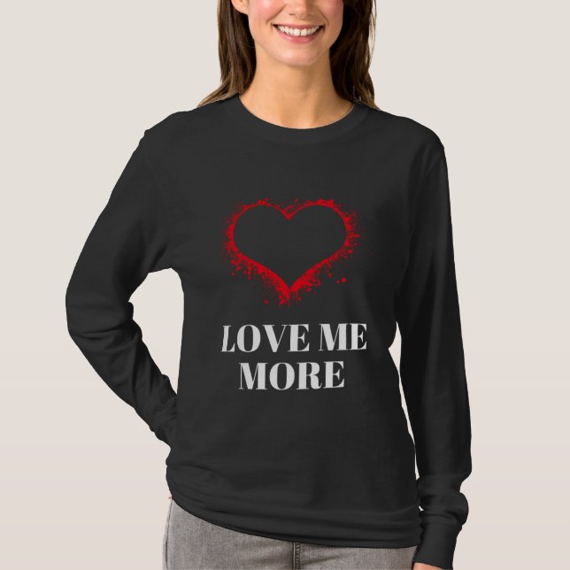 Camiseta Love me (Frente)