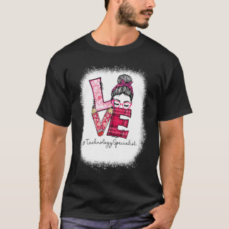 Camiseta Love Messy Bun Technology Specialist Squad Valenti