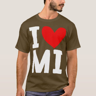 Camiseta Love Michigan