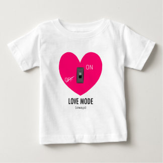 Camiseta LOVE MODE (always)