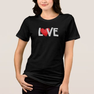 Camiseta LOVE Modern Heart Graphic Tee