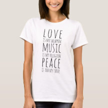 Love, Music & Peace,