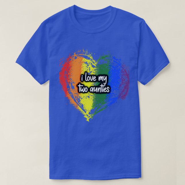 CAMISETA LOVE MY AUNTS (Frente do Design)