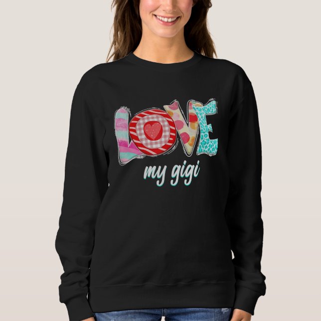Camiseta Love My Gigi Happy Mothers Day (Frente)