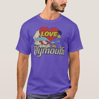 Camiseta Love My Plymouth 1969