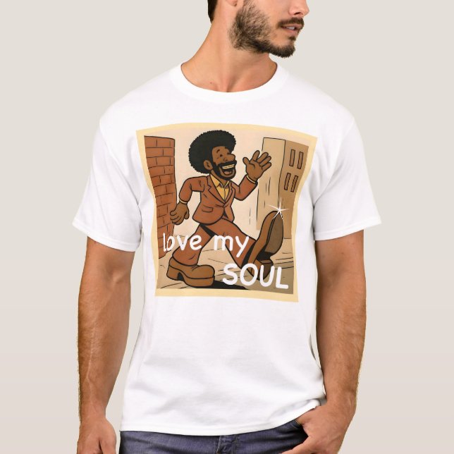 Camiseta Love My Soul animation t shirt (Frente)