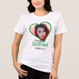 Camiseta Love namorada T Shirt