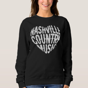 Camiseta Love Nashville Tennessee Country Music Guitar Play