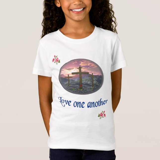 Camiseta Love one another (Frente)