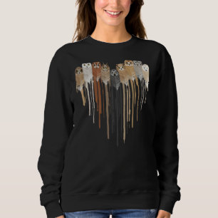 Camiseta Love Owl Feather Heart Indian Native American Chie