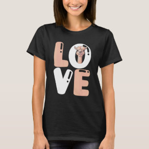 Camiseta Love Pako Alpaca Lama Alpaca Breeder Alpaca 1