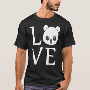 Camiseta Love Pandas