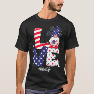 Camiseta Love Para Life 4 De Julho Gnomo Nurôs Hospital