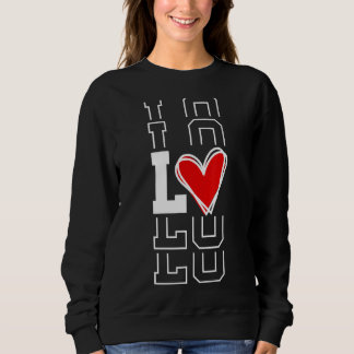 Camiseta Love Part 1 Combinação de roupas de Casal Homens V