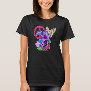 Camiseta Love Peace Felz pascoa Girls Women Christian Jesu