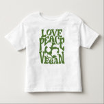 Camiseta Love Peace Vegan Slogan Vegetarian Funny<br><div class="desc">Esta design é para vegetarianos movidos por plantas que sabem que animais são amigos, não comidas. Esta design de Vegan do Peace Love também está disponível em diferentes produtos, incluindo adesivos, canecas, t-shirts, capas de telefone, veja abaixo! Para comprar deste design, escolha seu produto favorito, clique em adicionar e fazer...</div>
