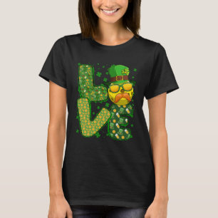 Camiseta Love Pickleball Leprechaun Shamrock St Patricks Da