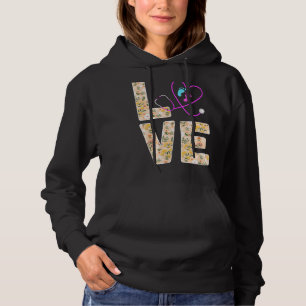 Camiseta Love Picu Nurse Graduação Icu Pediátrico Enfermage