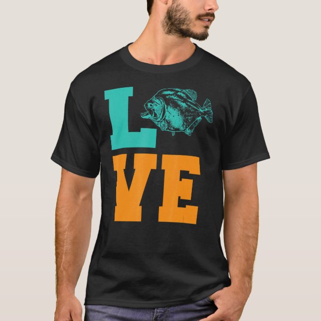 Camiseta Love Piranha (Frente)