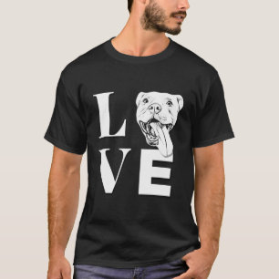 Camiseta Love Pit Bulls - Designer Pitbull Hoodie