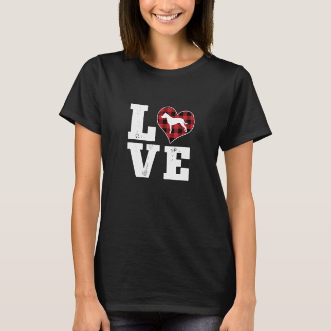 Camiseta Love Pomeranian Dog Lover Gifts Buffalo Plaid Vale (Frente)