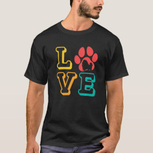 Camiseta Love Pomeranian Paw Pommy Dog Breed German Spitz P