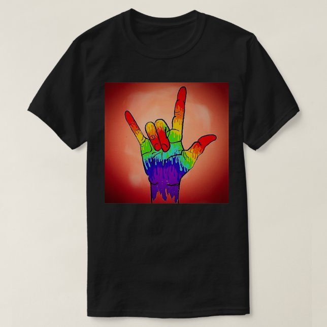 Camiseta Love Pride (Frente do Design)