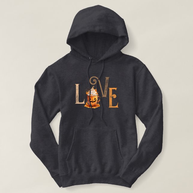 Camiseta Love Pumpkin Spice (Frente do Design)