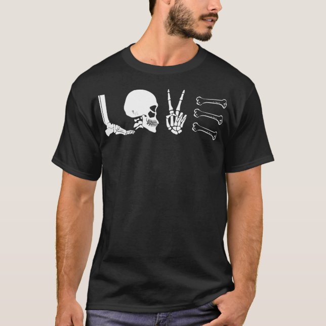 Camiseta Love Radiology Tech Rad Tech XRay Tech Gift (Frente)