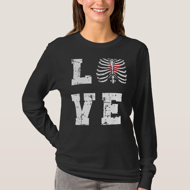 Camiseta Love Radiology Tech Rad Technologist Rad Tech 1 (Frente)