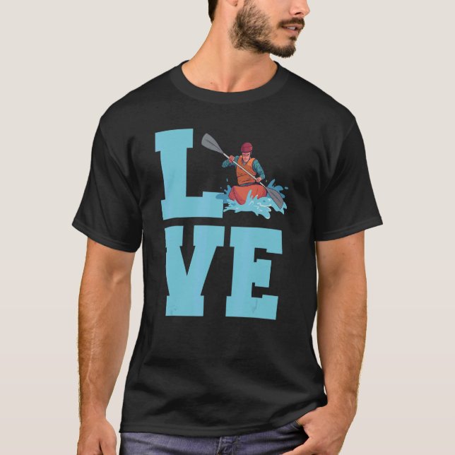 Camiseta Love Rafting (Frente)