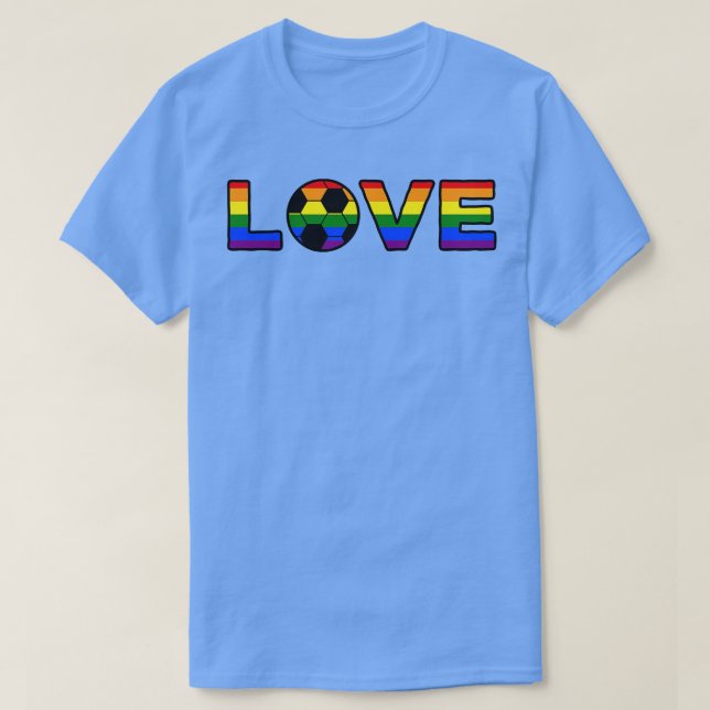Camiseta Love Rainbow (Frente do Design)